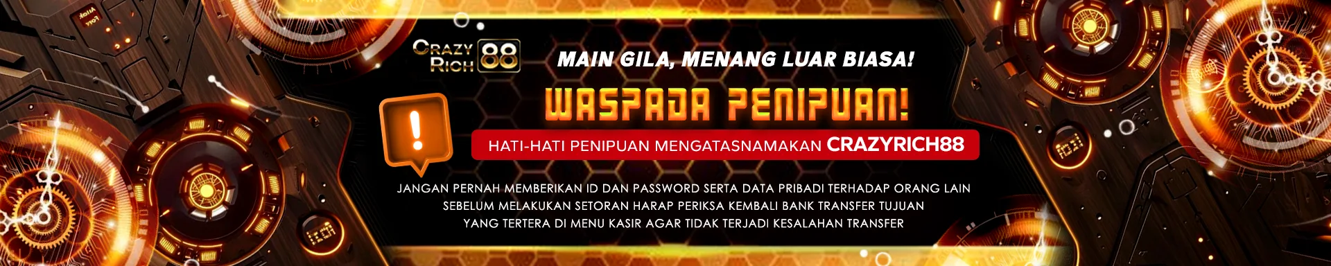 WASPADA PENIPUAN